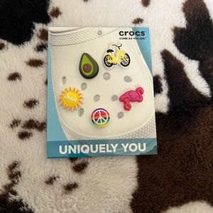 Pack of 5 Croc Charms